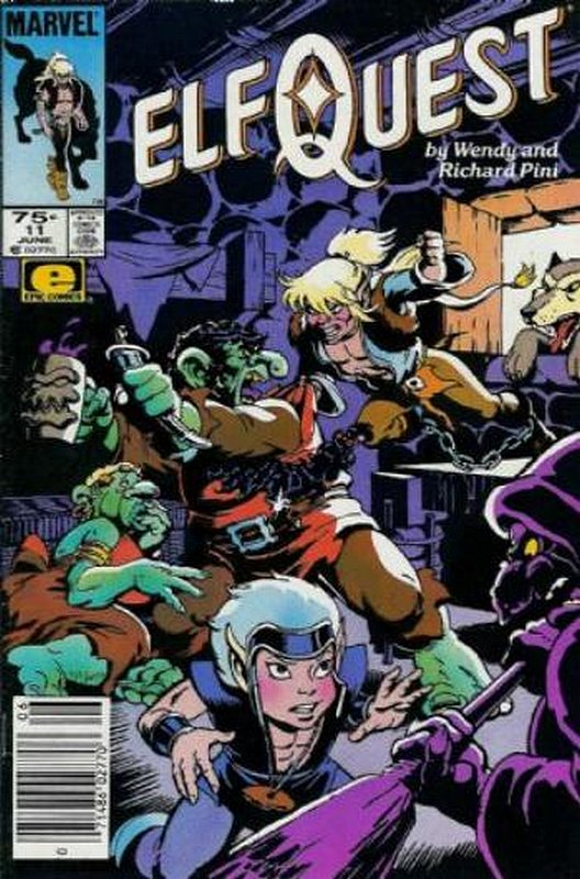 Cover of Elfquest (Epic) #11. One of 250,000 Vintage American Comics on sale from Krypton!