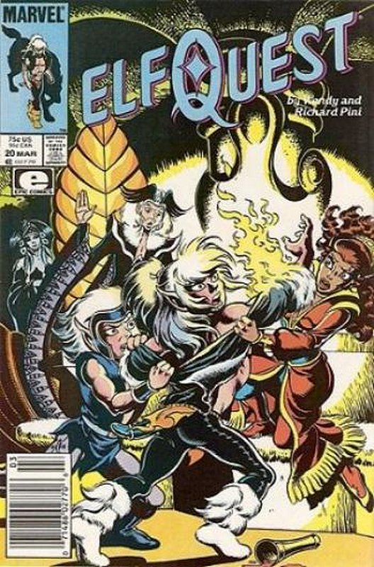 Cover of Elfquest (Epic) #20. One of 250,000 Vintage American Comics on sale from Krypton!
