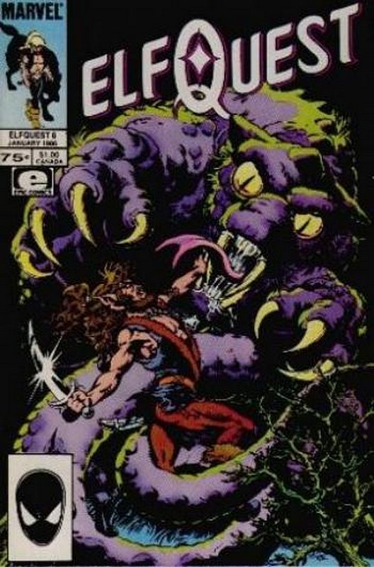Cover of Elfquest (Epic) #6. One of 250,000 Vintage American Comics on sale from Krypton!