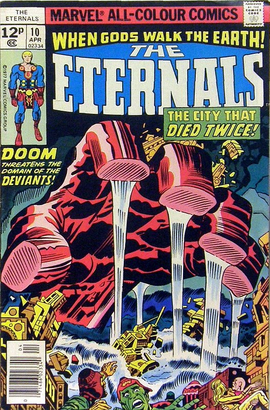 Cover of Eternals (Vol 1) #10. One of 250,000 Vintage American Comics on sale from Krypton!