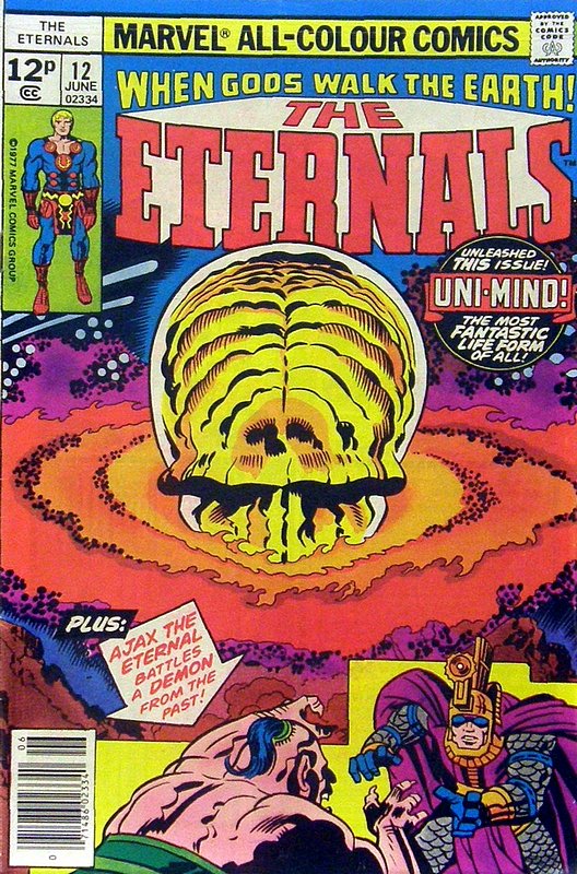 Cover of Eternals (Vol 1) #12. One of 250,000 Vintage American Comics on sale from Krypton!
