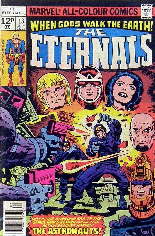 Cover of Eternals (Vol 1) #13. One of 250,000 Vintage American Comics on sale from Krypton!