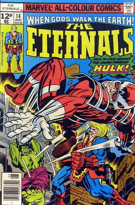 Cover of Eternals (Vol 1) #14. One of 250,000 Vintage American Comics on sale from Krypton!
