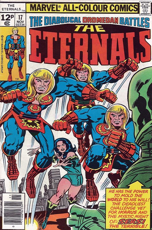 Cover of Eternals (Vol 1) #17. One of 250,000 Vintage American Comics on sale from Krypton!
