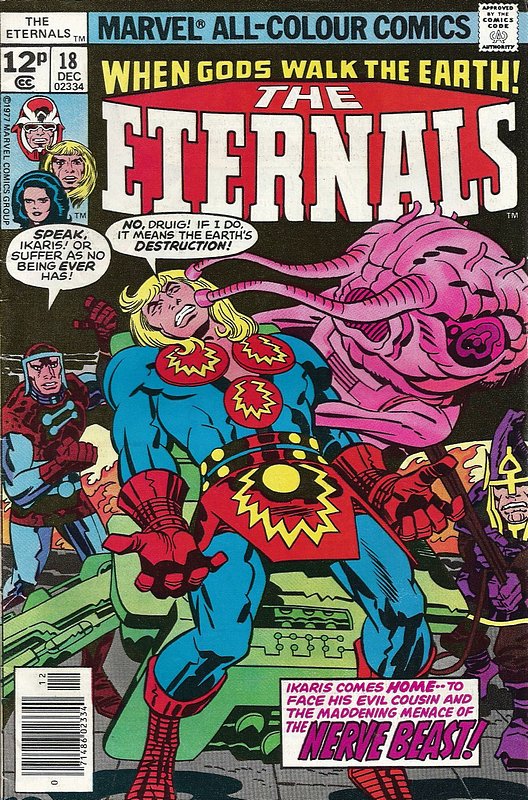 Cover of Eternals (Vol 1) #18. One of 250,000 Vintage American Comics on sale from Krypton!