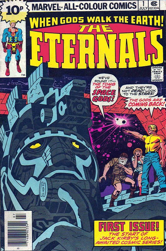 Cover of Eternals (Vol 1) #1. One of 250,000 Vintage American Comics on sale from Krypton!