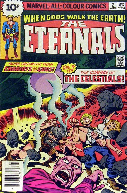 Cover of Eternals (Vol 1) #2. One of 250,000 Vintage American Comics on sale from Krypton!