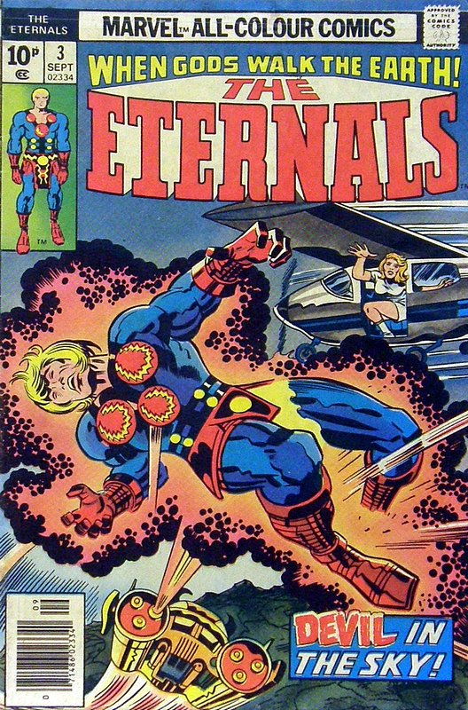 Cover of Eternals (Vol 1) #3. One of 250,000 Vintage American Comics on sale from Krypton!