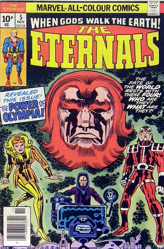 Cover of Eternals (Vol 1) #5. One of 250,000 Vintage American Comics on sale from Krypton!