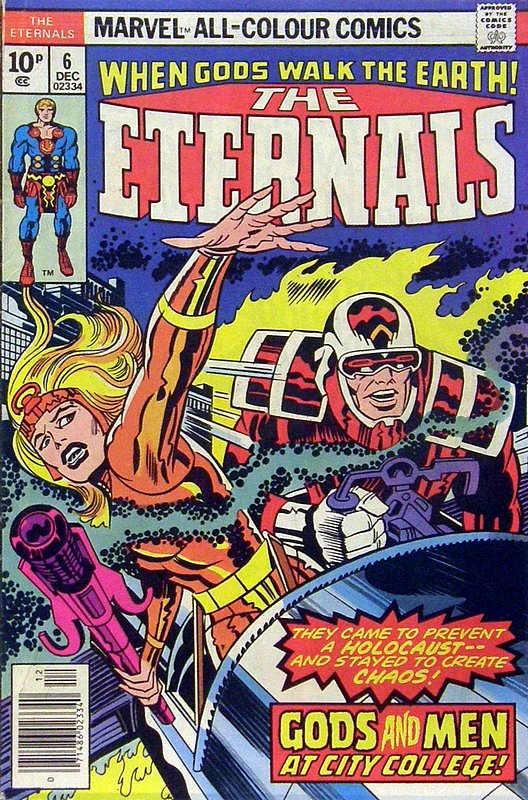 Cover of Eternals (Vol 1) #6. One of 250,000 Vintage American Comics on sale from Krypton!