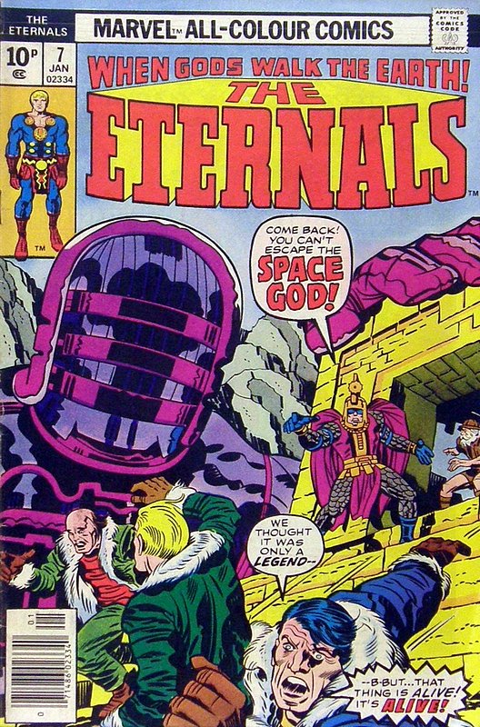 Cover of Eternals (Vol 1) #7. One of 250,000 Vintage American Comics on sale from Krypton!