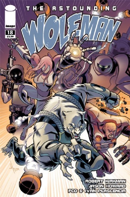 Cover of Astounding Wolf-Man (Vol 1) #18. One of 250,000 Vintage American Comics on sale from Krypton!