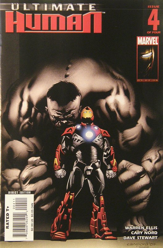 Cover of Ultimate Human (2008 Ltd) #4. One of 250,000 Vintage American Comics on sale from Krypton!
