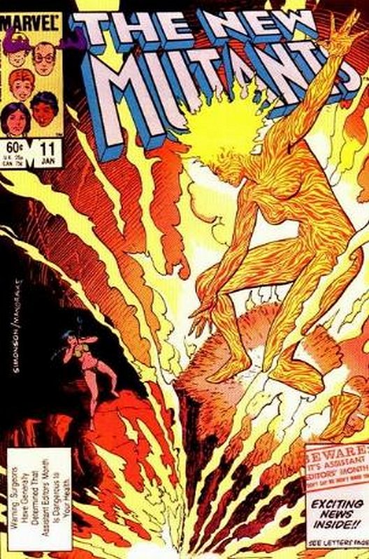 Cover of New Mutants (Vol 1) #11. One of 250,000 Vintage American Comics on sale from Krypton!