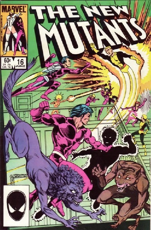 Cover of New Mutants (Vol 1) #16. One of 250,000 Vintage American Comics on sale from Krypton!