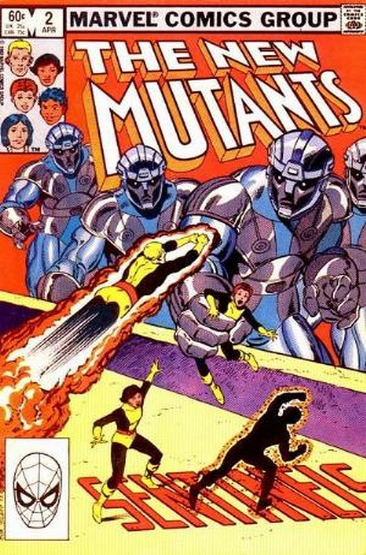 Cover of New Mutants (Vol 1) #2. One of 250,000 Vintage American Comics on sale from Krypton!