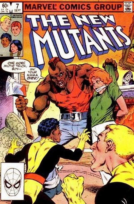 Cover of New Mutants (Vol 1) #7. One of 250,000 Vintage American Comics on sale from Krypton!
