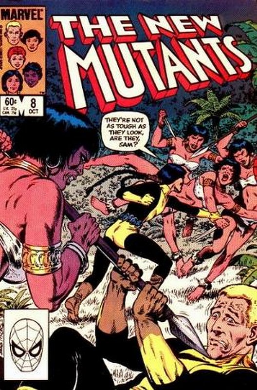 Cover of New Mutants (Vol 1) #8. One of 250,000 Vintage American Comics on sale from Krypton!