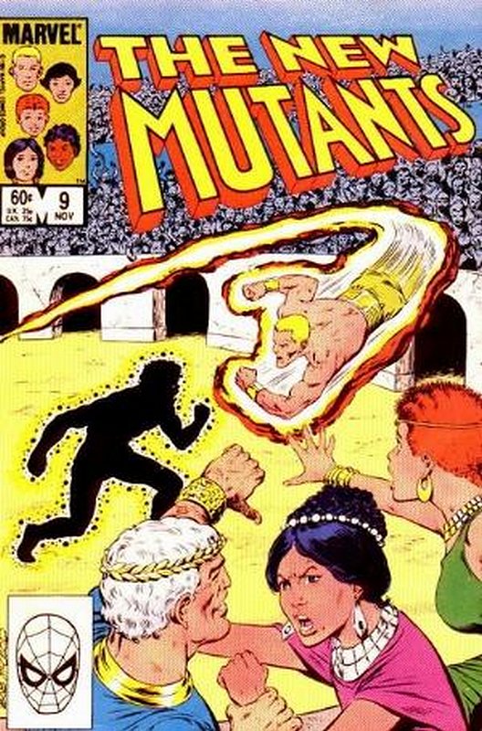 Cover of New Mutants (Vol 1) #9. One of 250,000 Vintage American Comics on sale from Krypton!
