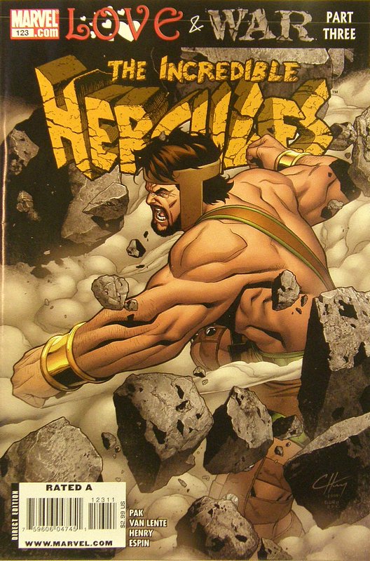 Cover of Incredible Hercules #123. One of 250,000 Vintage American Comics on sale from Krypton!