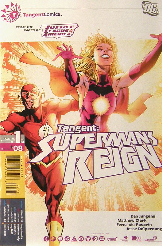 Cover of Tangent: Supermans Reign (2008 Ltd) #1. One of 250,000 Vintage American Comics on sale from Krypton!