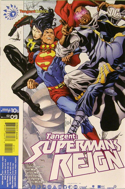 Cover of Tangent: Supermans Reign (2008 Ltd) #10. One of 250,000 Vintage American Comics on sale from Krypton!