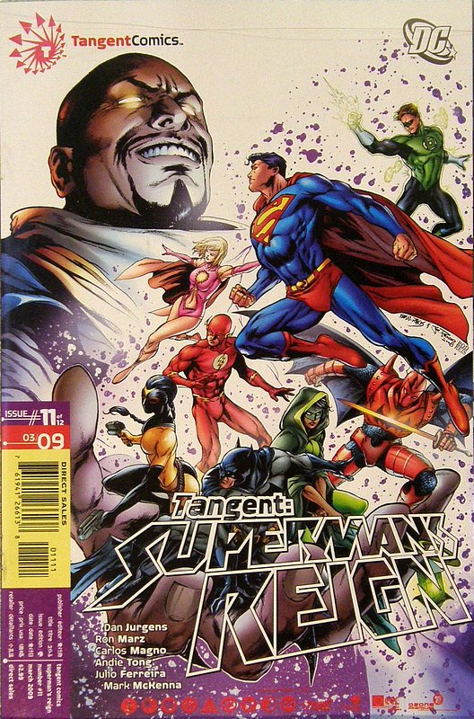 Cover of Tangent: Supermans Reign (2008 Ltd) #11. One of 250,000 Vintage American Comics on sale from Krypton!