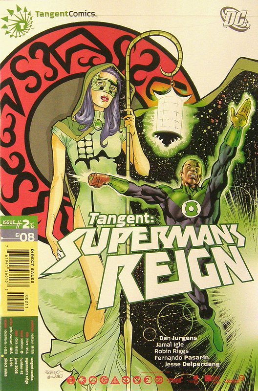 Cover of Tangent: Supermans Reign (2008 Ltd) #2. One of 250,000 Vintage American Comics on sale from Krypton!