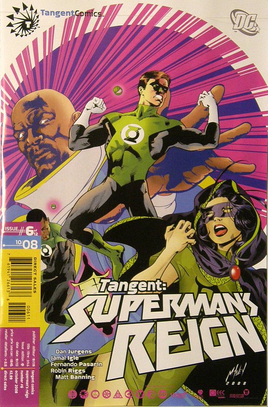Cover of Tangent: Supermans Reign (2008 Ltd) #6. One of 250,000 Vintage American Comics on sale from Krypton!