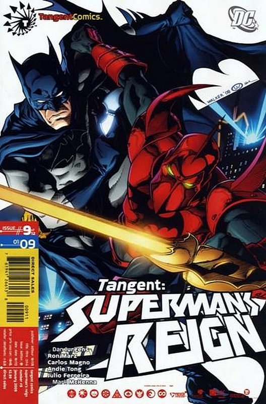 Cover of Tangent: Supermans Reign (2008 Ltd) #9. One of 250,000 Vintage American Comics on sale from Krypton!