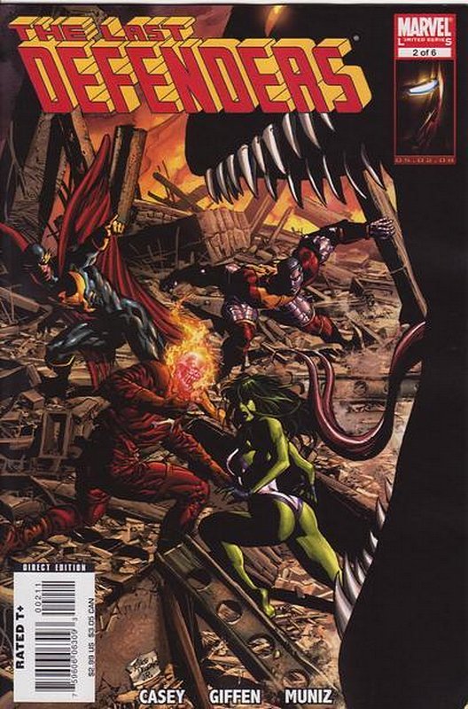 Cover of Last Defenders (2008 Ltd) The #2. One of 250,000 Vintage American Comics on sale from Krypton!