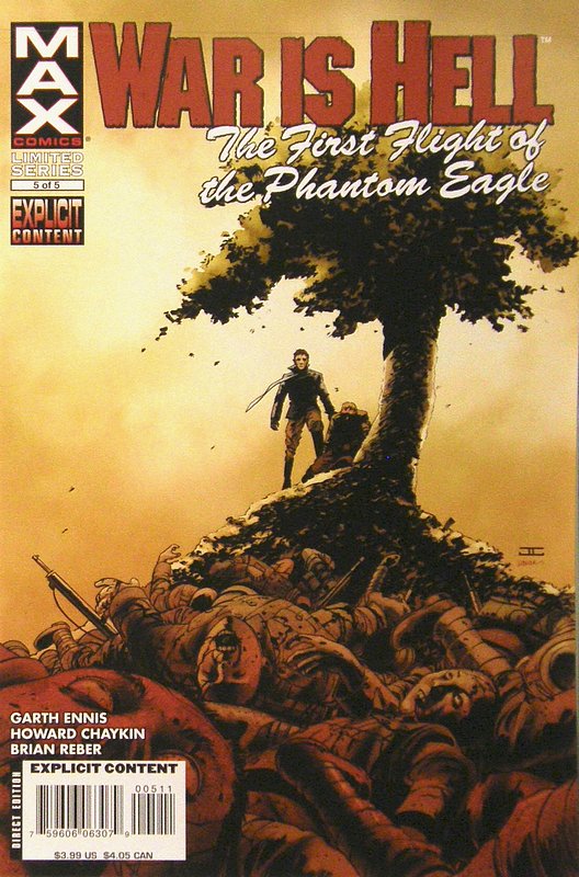 Cover of War is Hell: 1st Flight of the Phantom Eagle #5. One of 250,000 Vintage American Comics on sale from Krypton!