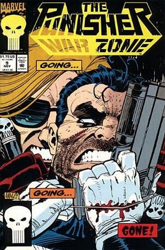 Cover of Punisher War Zone (Vol 1) #9. One of 250,000 Vintage American Comics on sale from Krypton!