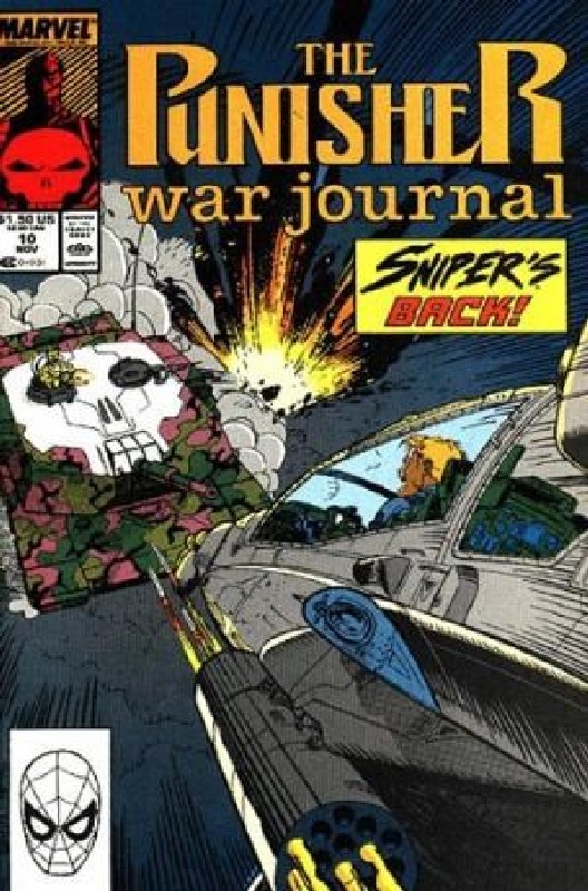 Cover of Punisher War Journal (Vol 1) #10. One of 250,000 Vintage American Comics on sale from Krypton!