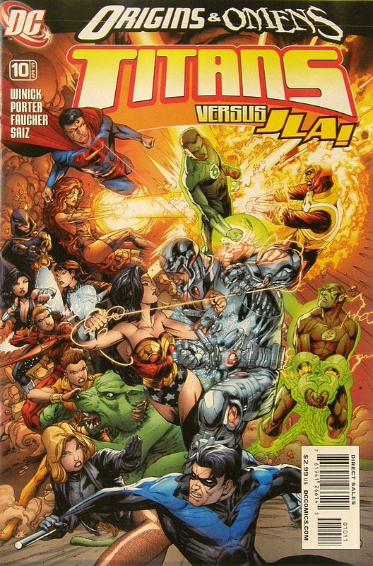Cover of Titans (Vol 2) The #10. One of 250,000 Vintage American Comics on sale from Krypton!