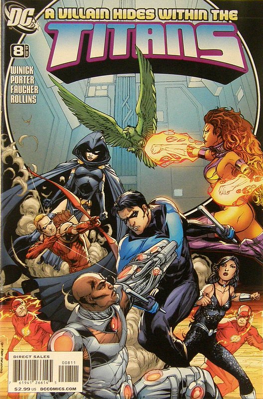 Cover of Titans (Vol 2) The #8. One of 250,000 Vintage American Comics on sale from Krypton!