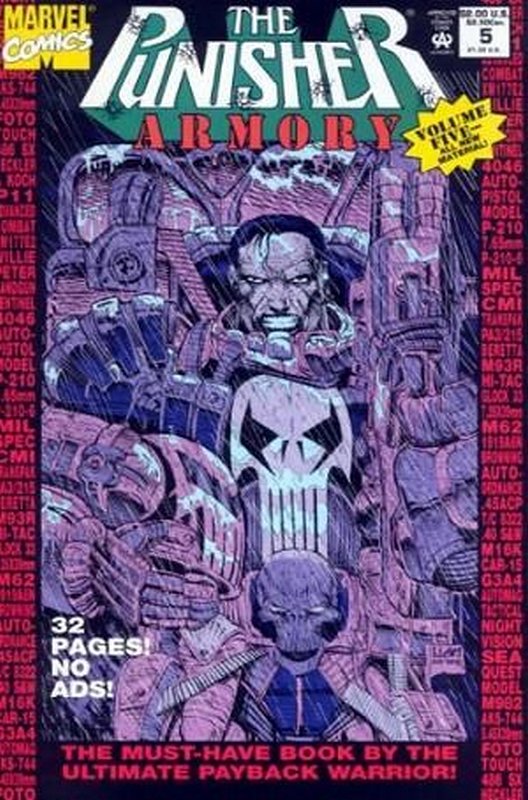 Cover of Punisher Armory #5. One of 250,000 Vintage American Comics on sale from Krypton!