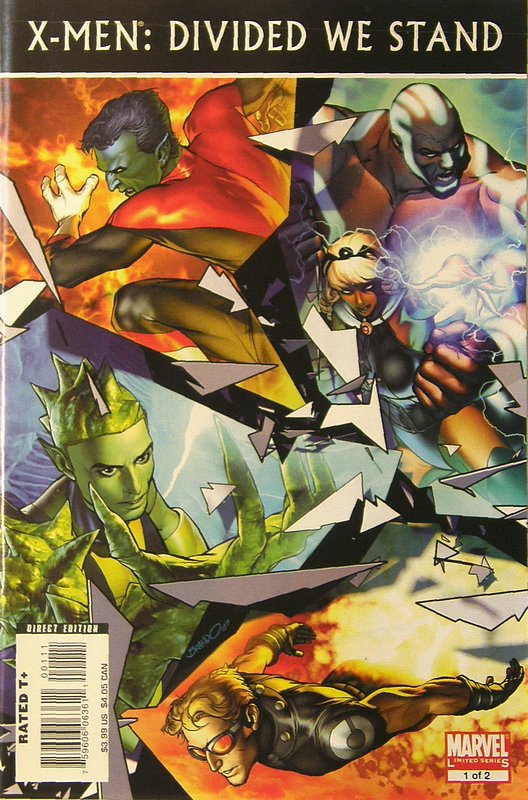 Cover of X-Men: Divided We Stand (2008 Ltd) #1. One of 250,000 Vintage American Comics on sale from Krypton!