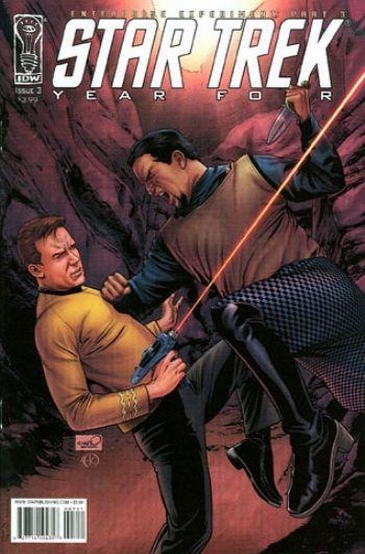 Cover of Star Trek Year Four: The Enterprise Experiment #3. One of 250,000 Vintage American Comics on sale from Krypton!