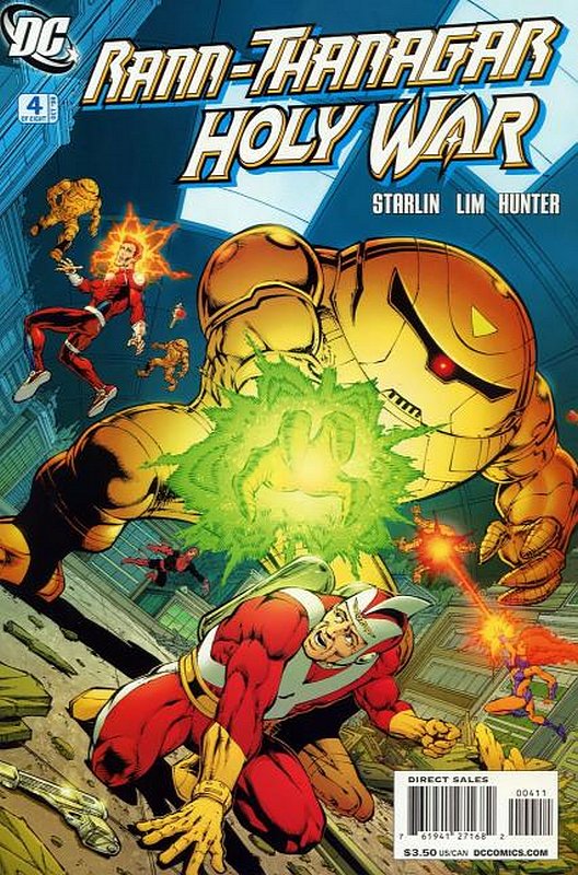 Cover of Rann Thanagar: Holy War (2008 Ltd) #4. One of 250,000 Vintage American Comics on sale from Krypton!