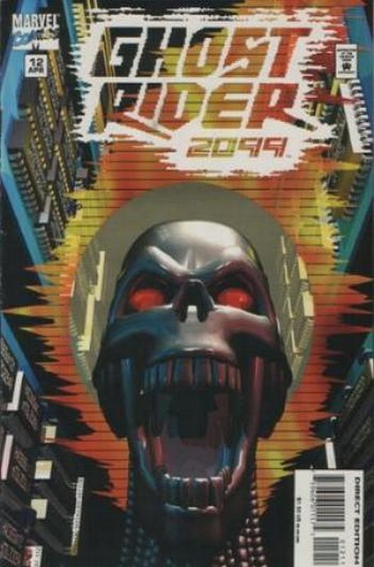 Cover of Ghost Rider 2099 #12. One of 250,000 Vintage American Comics on sale from Krypton!