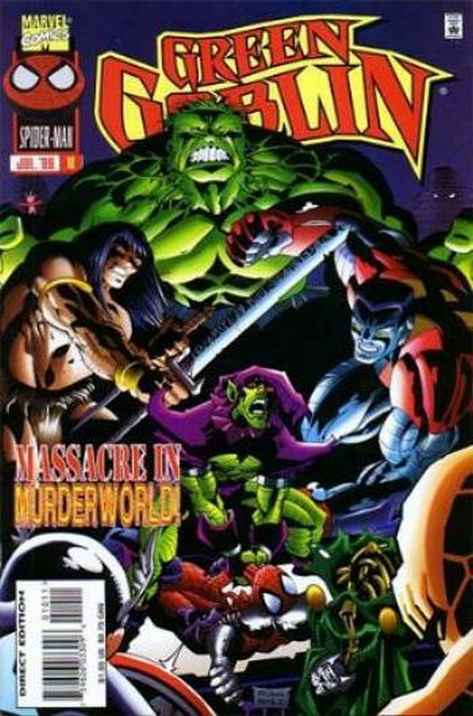Cover of Green Goblin (Vol 1) #10. One of 250,000 Vintage American Comics on sale from Krypton!