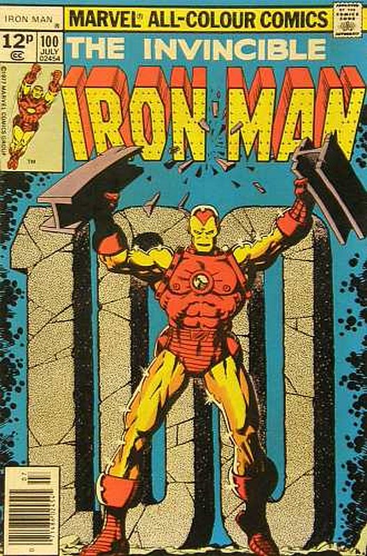 Cover of Iron Man (Vol 1) #100. One of 250,000 Vintage American Comics on sale from Krypton!