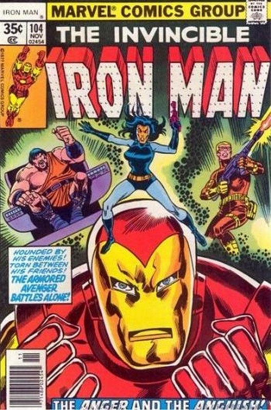 Cover of Iron Man (Vol 1) #104. One of 250,000 Vintage American Comics on sale from Krypton!