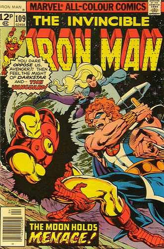 Cover of Iron Man (Vol 1) #109. One of 250,000 Vintage American Comics on sale from Krypton!