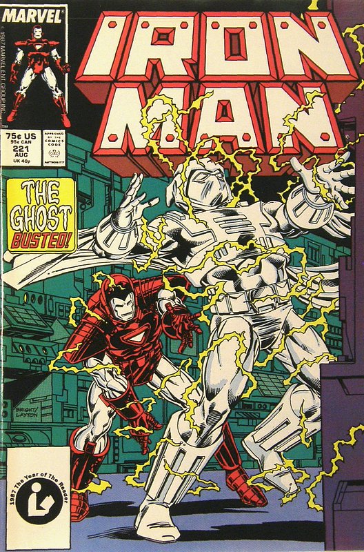 Cover of Iron Man (Vol 1) #221. One of 250,000 Vintage American Comics on sale from Krypton!