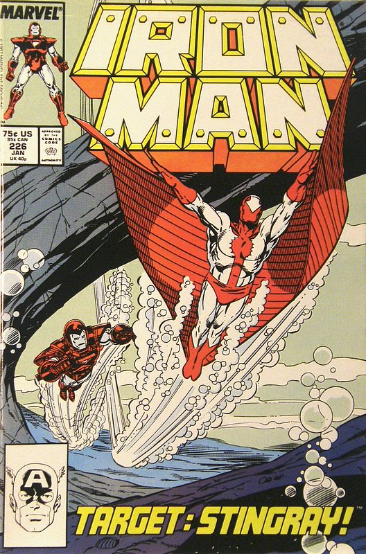 Cover of Iron Man (Vol 1) #226. One of 250,000 Vintage American Comics on sale from Krypton!