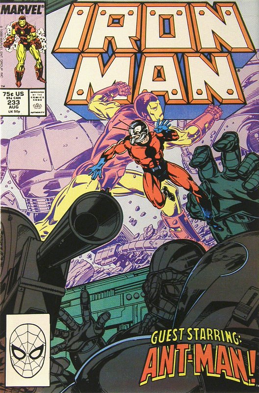 Cover of Iron Man (Vol 1) #233. One of 250,000 Vintage American Comics on sale from Krypton!