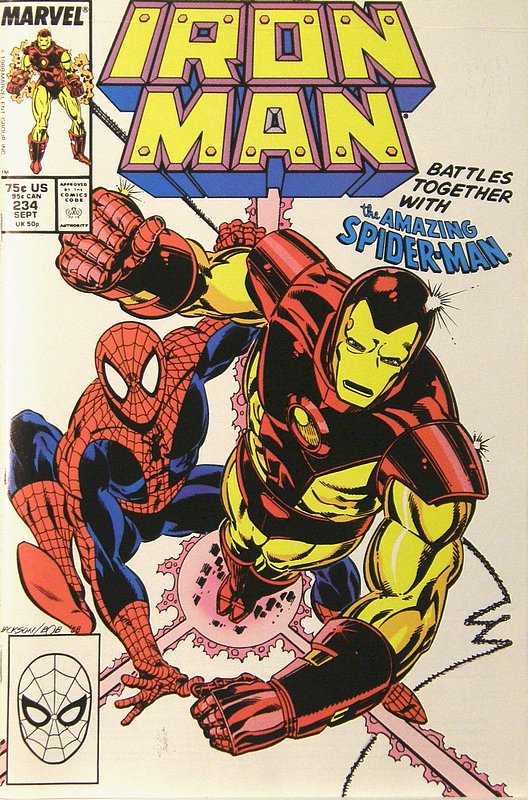 Cover of Iron Man (Vol 1) #234. One of 250,000 Vintage American Comics on sale from Krypton!