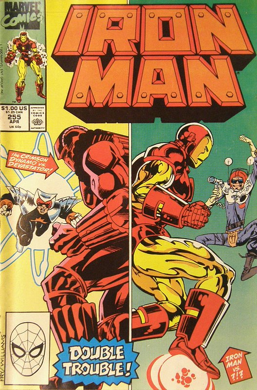 Cover of Iron Man (Vol 1) #255. One of 250,000 Vintage American Comics on sale from Krypton!
